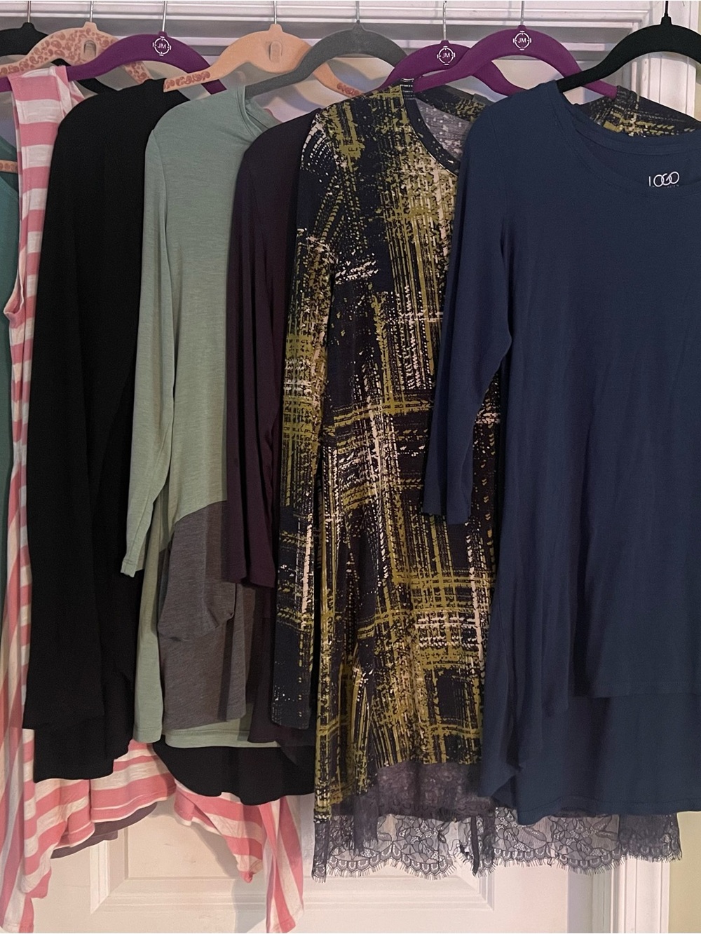 Huge Lot Lori Goldstein LOGO 8 Tops! Size M